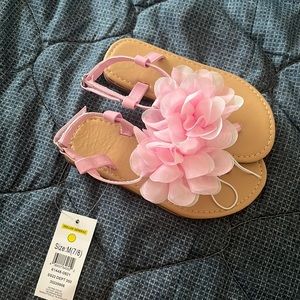 Toddler Flower Sandals, Size: 7/8